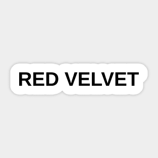 Red Velvet Sticker